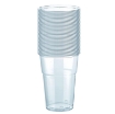 BIBO SET DA 50 BICCHIERI IN PLASTICA TRASPARENTE DA 250 CC 