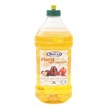 MAURY'S DETERSIVO CONCENTRATO PER PIATTI MELOGRANO E ACETO 2 LT
