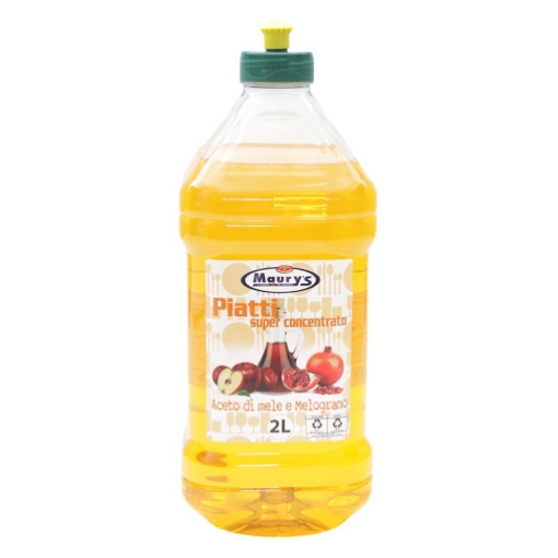 MAURY'S DETERSIVO CONCENTRATO PER PIATTI MELOGRANO E ACETO 2 LT