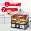 ARDES AR1K15  ESSICATORE CON 5 RIPIANI REMOVIBILI E LAVABILI 245W