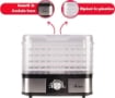ARDES AR1K15  ESSICATORE CON 5 RIPIANI REMOVIBILI E LAVABILI 245W