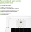 COMFEÈ CFDEHU12 DEUMIDIFICATORE CON MANIGLIA CAPACITÀ 12L/24H , 32X21,5X42H CM