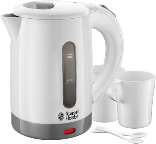 BOLLITORE ELETTRICO TRAVEL KETTLE WHITE RUSSELL HOBBS 23840-70 0,85L