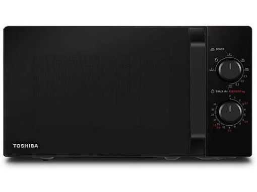 TOSHIBA MW-MG20PBK GRILL COMBI MICROONDE, POTENZA 800 W, CAPACITÀ 20 L COLORE NERO