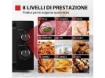 TOSHIBA MW-MG20PBK GRILL COMBI MICROONDE, POTENZA 800 W, CAPACITÀ 20 L COLORE NERO