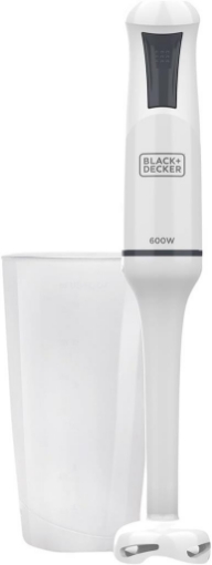 BLACK & DECKER BXHB600E FRULLATORE A IMMERSIONE + BICCHIERE 600W