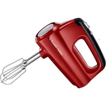 RUSSELL HOBBS 24670-56 SBATTITORE ELETTRICO CON ACCESSORI COLORE ROSSO 350W 