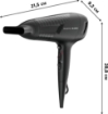 ROWENTA CV581L PHON ASCIUGACAPELLI 2100W COLORE NERO