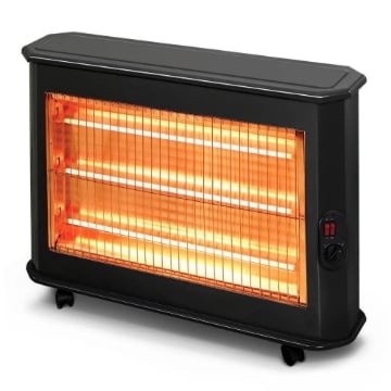 STUFA ELETTRICA KUMTEL KS-2700 A QUARZO 2000 WATT