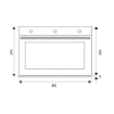 FORNO DA INCASSO BERTAZZONI F909PROEKX MULTIFUNZIONE ELETTRI