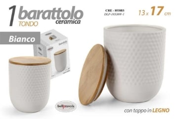 CRE/BARATTOLO BCO 13*13*17CM DLP19530W-1