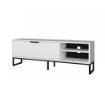 PORTA TV WAY BIANCO CON DETTAGLI GHISA 140X35X45H CM.