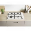 CANDY CHW6LWW PIANO COTTURA TRADIZIONALE A GAS DA INCASSO CON 4 FUOCHI, 60 CM