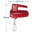 RUSSELL HOBBS 27150-56 SBATTITORE DESIRE 350W CON 5 VELOCITÀ FUNZIONE TURBO COLORE ROSSO
