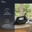 ARDES STIR02B FERRI DA STIRO A VAPORE  2200W CON PIASTRA IN CERAMICA