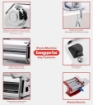 IMPERIA 4650 ELECTRIC MACCHINA PER LA PASTA ELETTRICA IN ACCIAIO INOX 80W SFOGLIA 150MM