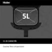 HAIER HAF5P011 FRIGGITRICE AD ARIA 5LT 6 IN 1 CON DISPLAY TOUCH 1500W