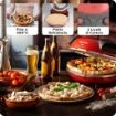 ARIETE 909/10 FORNO PIZZA CON PIASTRA IN PIETRA ANTIADERENTE 1200W 