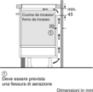 BOSCH PUG611AA5E PIANO COTTURA A INDUZIONE 60CM 