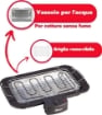 ARDES AR1B01 BARBECUE ELETTRICO PORTATILE 2200W COLORE NERO