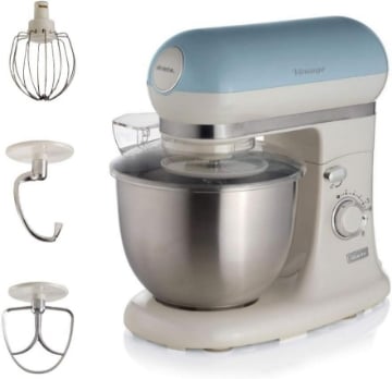 ARIETE 1588/05 IMPASTATRICE PLANETARIA CAPACITÀ 5,5L IN ACCIAIO INOX CON ACCESSORI 2400W 