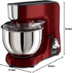 RUSSELL HOBBS 23480-56 IMPASTATRICE PLANETARIA CON ACCESSORI 1000W COLORE ROSSO