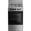 BEKO CSS42014FS CUCINA + FORNO ELETTRICO STATICO 50X50 + 4 FUOCHI A GAS CLASSE A