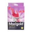 MARIGOLD GUANTI FELPATI IN PURO COTONE E LATTICE IN LEGGERO EXTRA TAGLIA M 7,5