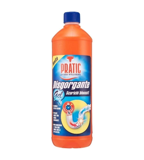 PRATIC DISGORGANTE GEL PER SCARICHI BLOCCATI 1LT