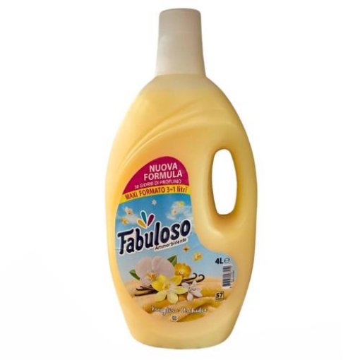 FABULOSO AMMORBIDENTE MAXI FORMATO 4LT FRAGRANZA VANIGLIA/ORCHIDEA