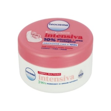 LEOCREMA MULTIUSO INTRENSIVA IDRATAZIONE FINO A 100H PER CORPO, VISO, MANI 200ML