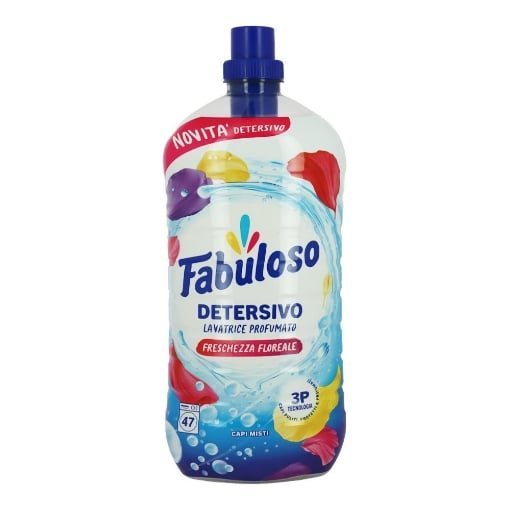 FABULOSO DETERSIVO LIQUIDO PER LAVATRICE FRESCHEZZA FLOREALE 1,9LT