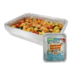 MAURY'S CONTENITORI ALLUMINIO 8 PORZIONI 18PZ PER COTTURA E CONSERVAZIONE ALIMENTI