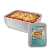MAURY'S CONTENITORI ALLUMINIO 4 PORZIONI 30PZ PER COTTURA E CONSERVAZIONE ALIMENTI