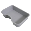 COFANETTO BEAUTY TRAFORATO GRIGIO CON COPERCHIO A SCATTO