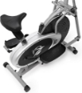 PLASMAFIT MACCHINA ELLITTICA CYCLETTE CROSS TRAINER 2 IN 1 CON SEDUTA