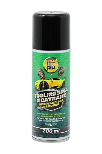  IL PIÙ SPRAY TOGLI RESINA E CATRAME, ADATTO PER VETRI CORRAZZERIE E MATERIALI SINTETICI 200ML