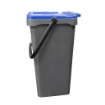 PATTUMIERA BIDONE PER RACCOLTA DELLA DIFFERENZIATA CON COPERCHIO BLU 36X27X49H CM