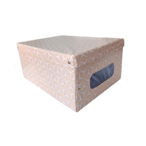 MAURY'S SCATOLE IN PVC SHAPE 50X39X24 CM COLORE ASSORTITO