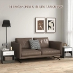 SET 2 COMODINI MODERNI CON RIPIANO APERTO E CASSETTO, IN LEGNO, 39X28X41 CM, BIANCO E GRIGIO SCURO