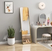 SPECCHIO DA TERRA 40X160CM RETTANGOLARE A FIGURA INTERA CON CAVALLETTO AUTOPORTANTE, ORO