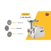 RGV PASSAPOMODORO/TRITACARNE IN ACCIO INOX POTENZA 550W COLORE BIANCO