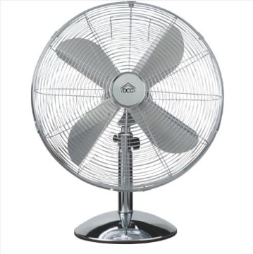 DCG VE1616SS VENTILATORE DA TAVOLO IN METALLO 40CM 50W