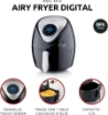 ARIETE 4616 FRIGGITRICE AD ARIA CAPACITÀ 3,5L, POTENZA 1300W