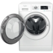 WHIRLPOOL FFB846SVIT LAVATRICE A LIBERA INSTALLAZIONE CON MOTORE INVERTER A VAPORE, CAPACITÀ 8KG 1400G CLASSE A