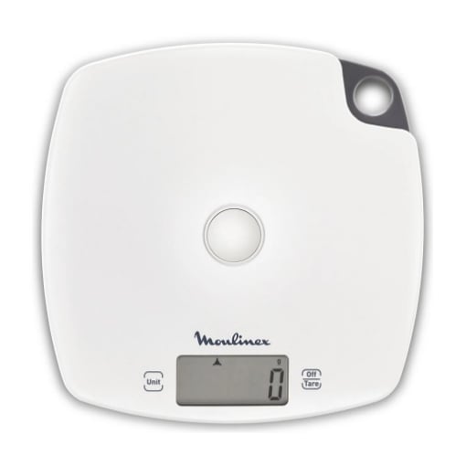 MOULINEX BN1000 BILANCIA A BATTERIA DA CUCINA CAPACITÀ 5KG COLORE BIANCO