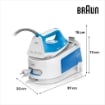 BRAUN IS1012BL CARESTYLE1 FERRO DA STIRO A CALADAIA 2400W