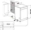 INDESIT D2FHK26S SILVER LAVASTOVIGLIE LIBERA INSTALLAZIONE 14 COPERTI E 5 PROGRAMMI CLASSE E
