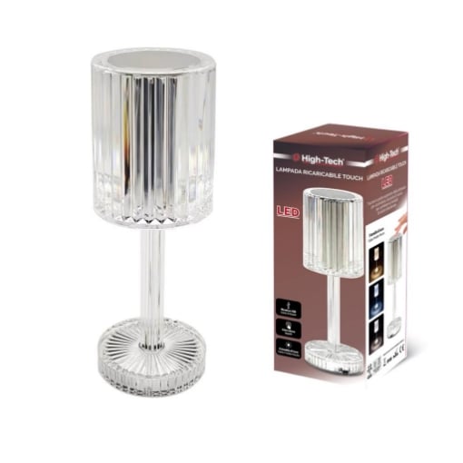 HIGH-TECH LAMPADA DA TAVOLO LED RICARICABILE CON 3 LUMINOSITÀ OKX