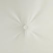 DONDOLO LETTO DA GIARDINO 3 POSTI CON TETTUCCIO REGOLABILE, IN ACCIAIO E POLIESTERE, 195X117X175 CM, CREMA E NERO
